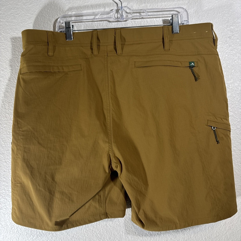 Orvis Jackson Quick Dry 8" Shorts Mens 40 Khaki Tan UPF 50 Hiking Fishing NWOT - Picture 2 of 16